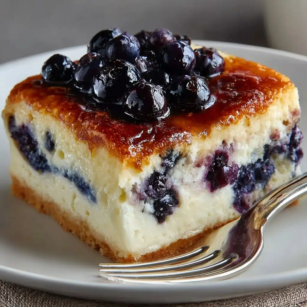 Blueberry Cottage Cheese Breakfast Bake Recipe - Recipe Image