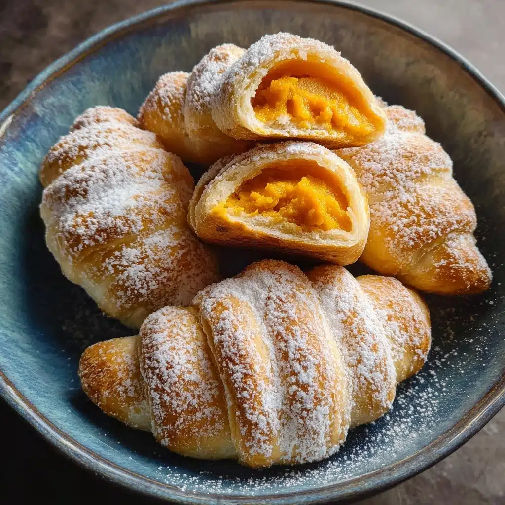 Crescent Pumpkins with Cream Cheese and Pumpkin Pie Filling Recipe - Recipe Image