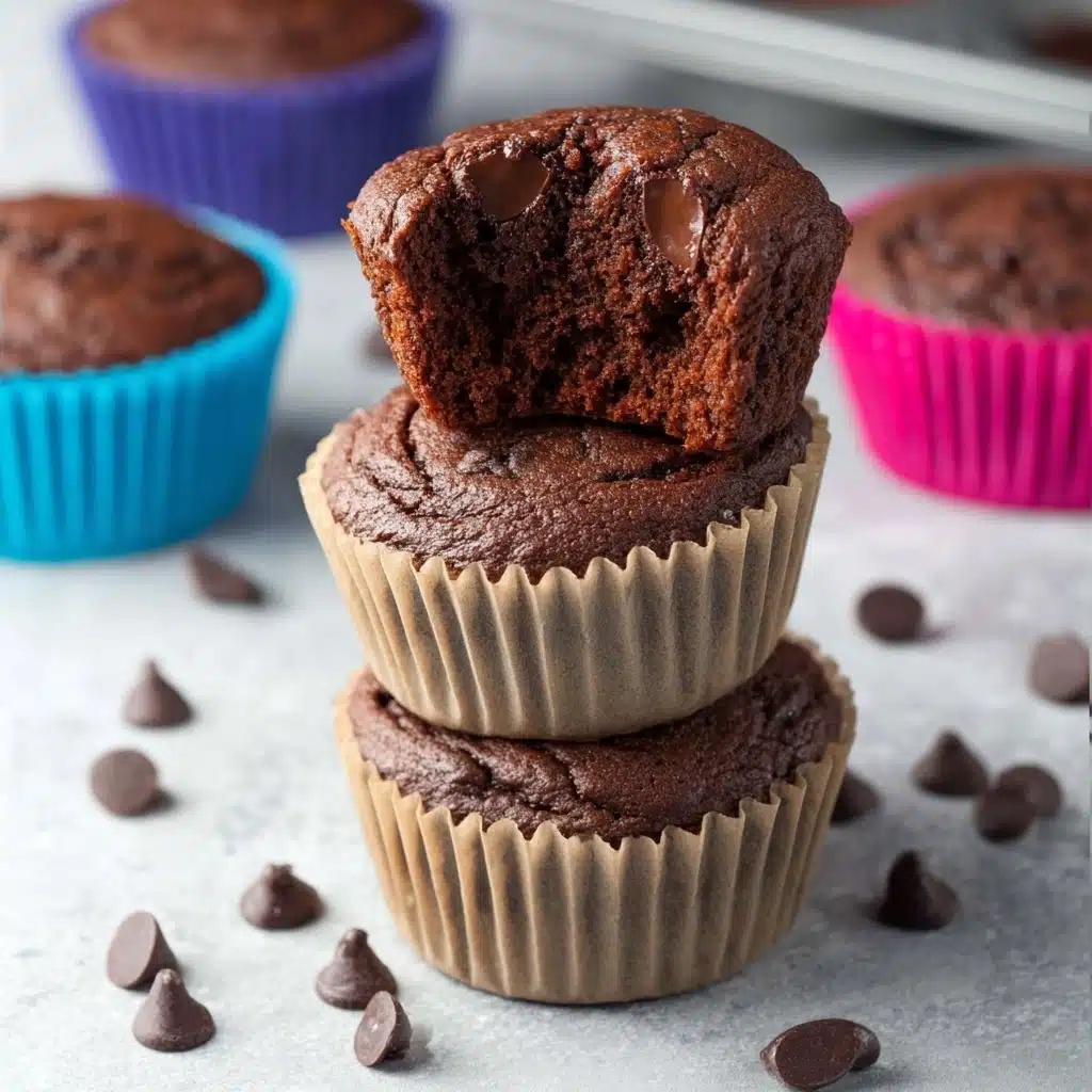 Chocolate Black Bean Blender Muffins Recipe - Recipe Image