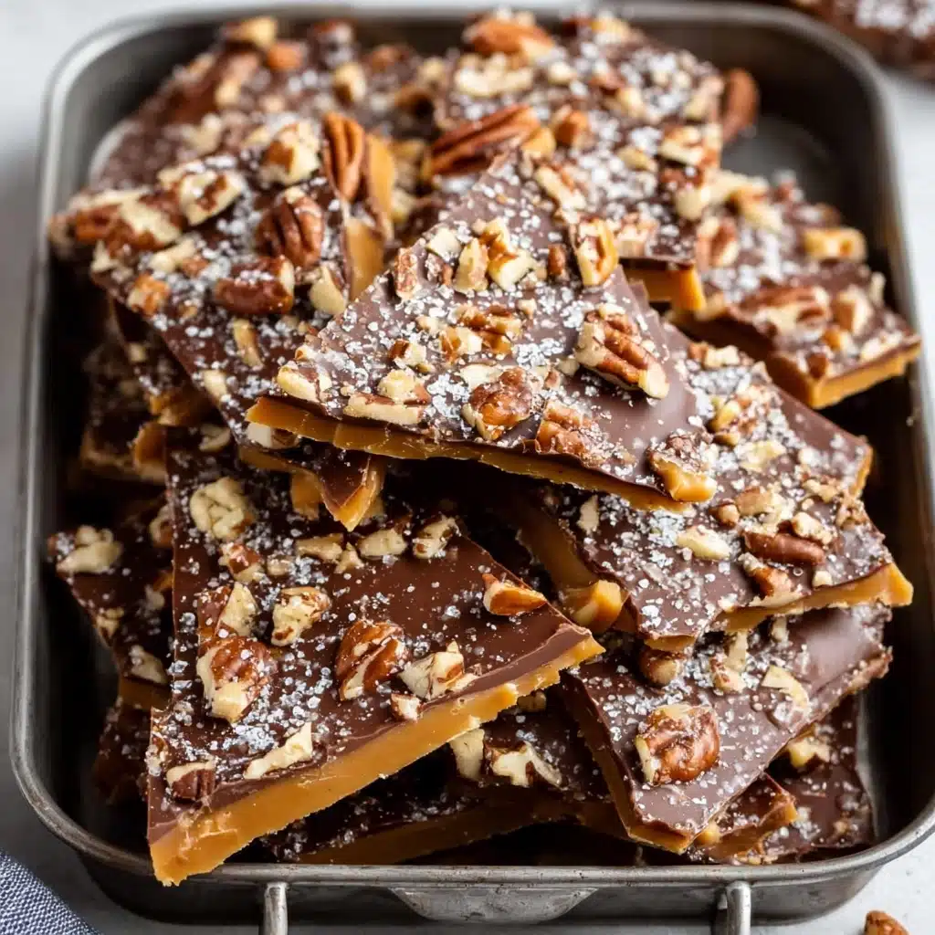 Homemade English Toffee Recipe - Recipe Image