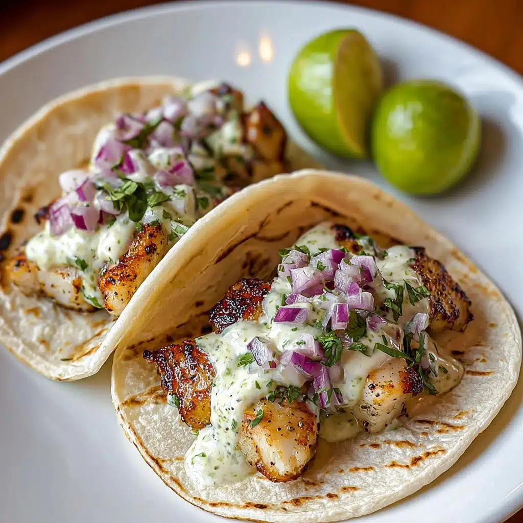 Fish Tacos Lime Crema Recipe - Recipe Image