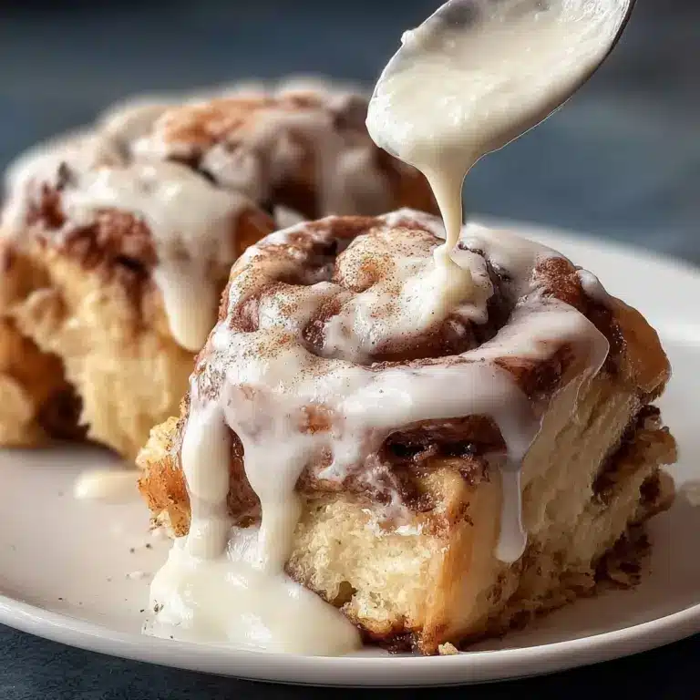 Biscoff Cookie Cinnamon Rolls Recipe