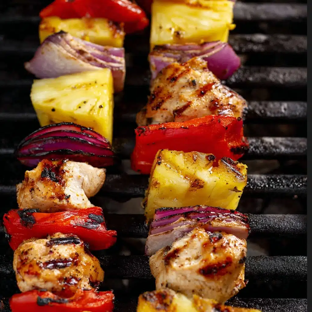 BBQ Pineapple Chicken Kabobs Recipe