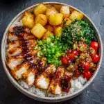 Tropical Teriyaki Chicken Rice Bowl Recipe