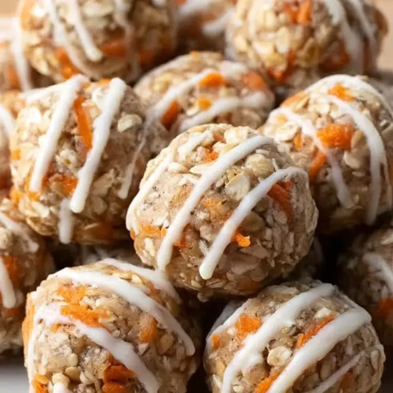 Carrot Cake Protein Bites Recipe