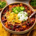 Slow Cooker Sweet Potato Chili Recipe