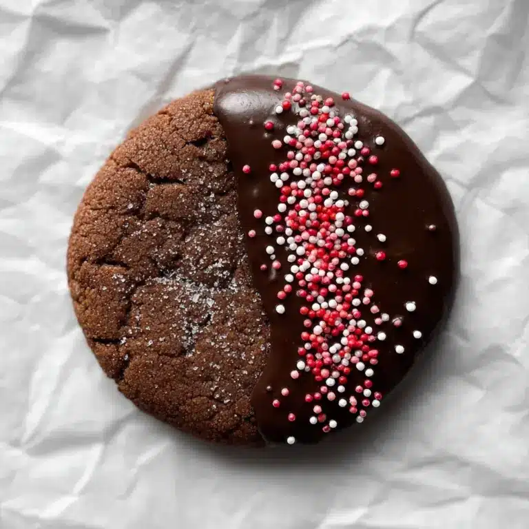 Chocolate Sugar Cookies Recipe