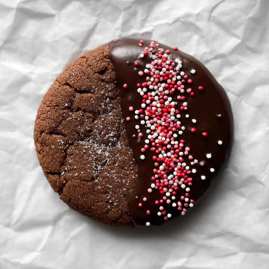 Chocolate Sugar Cookies Recipe - Recipe Image