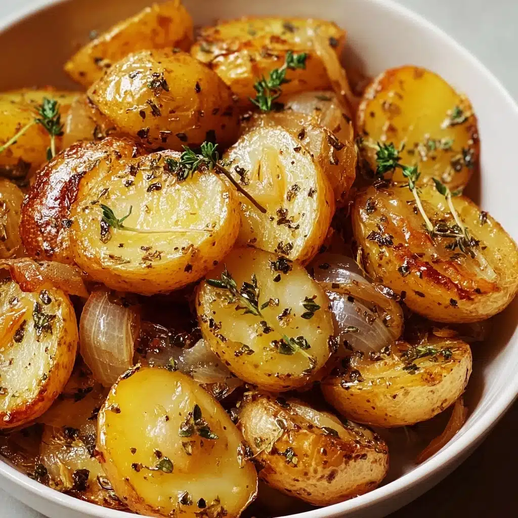 Savory Slow Cooker Lipton Onion Potatoes Recipe - Recipe Image