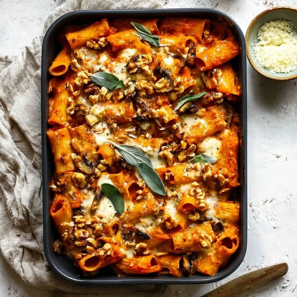 Pasta Bake with Pumpkin Tomato Sauce Recipe - Recipe Image