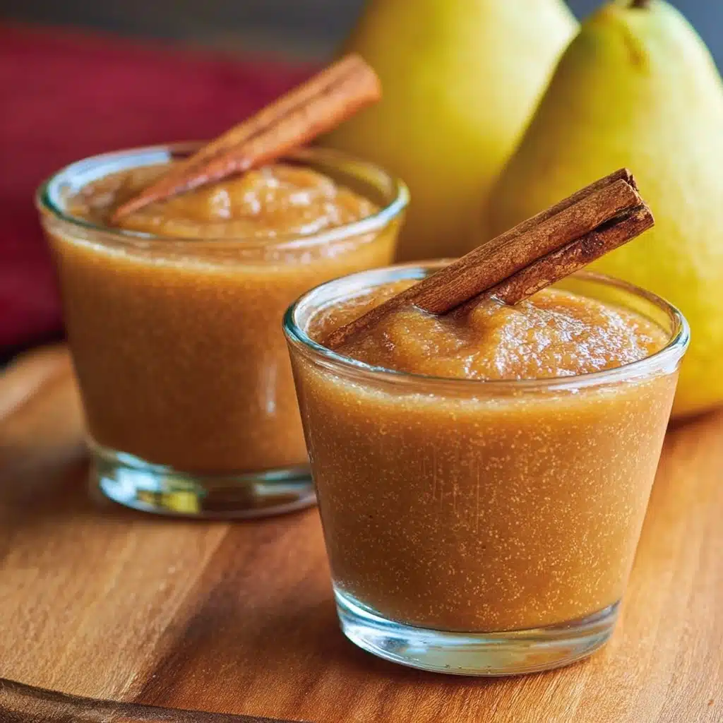 Slow Cooker Pear Applesauce Recipe - Recipe Image