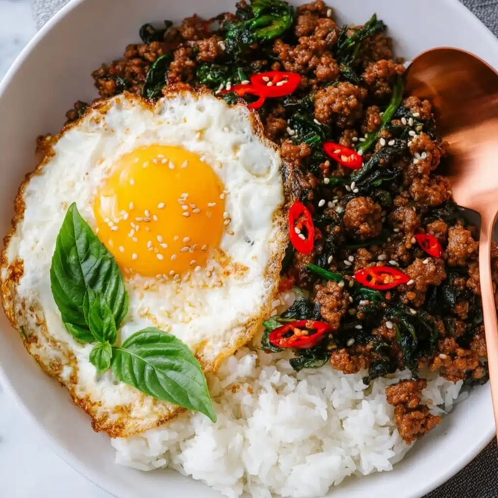 20 Minute Thai Basil Chicken Recipe - Recipe Image