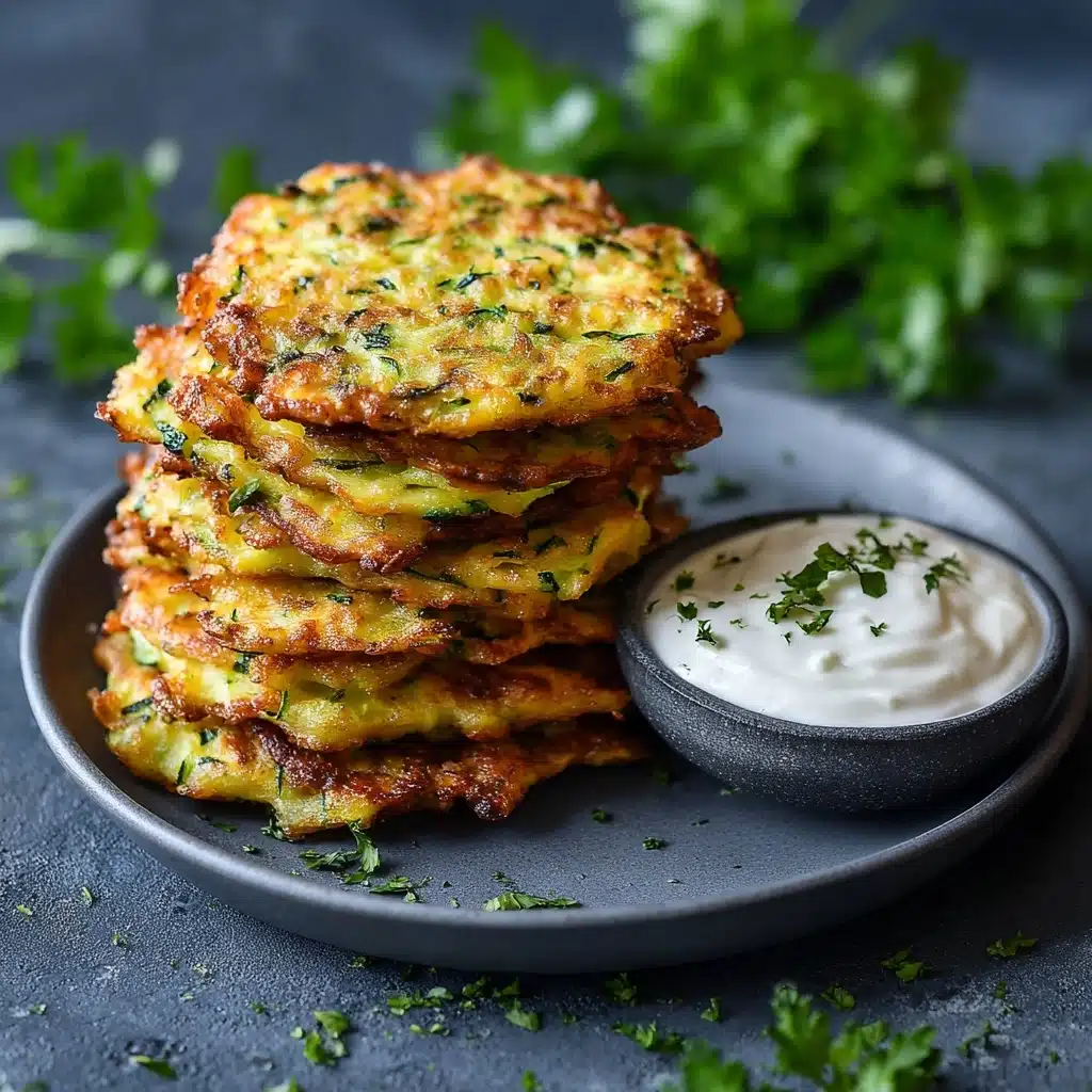 Healthy Zucchini Fritters Side Dish Recipe - Recipe Image