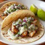 Fish Tacos Lime Crema Recipe