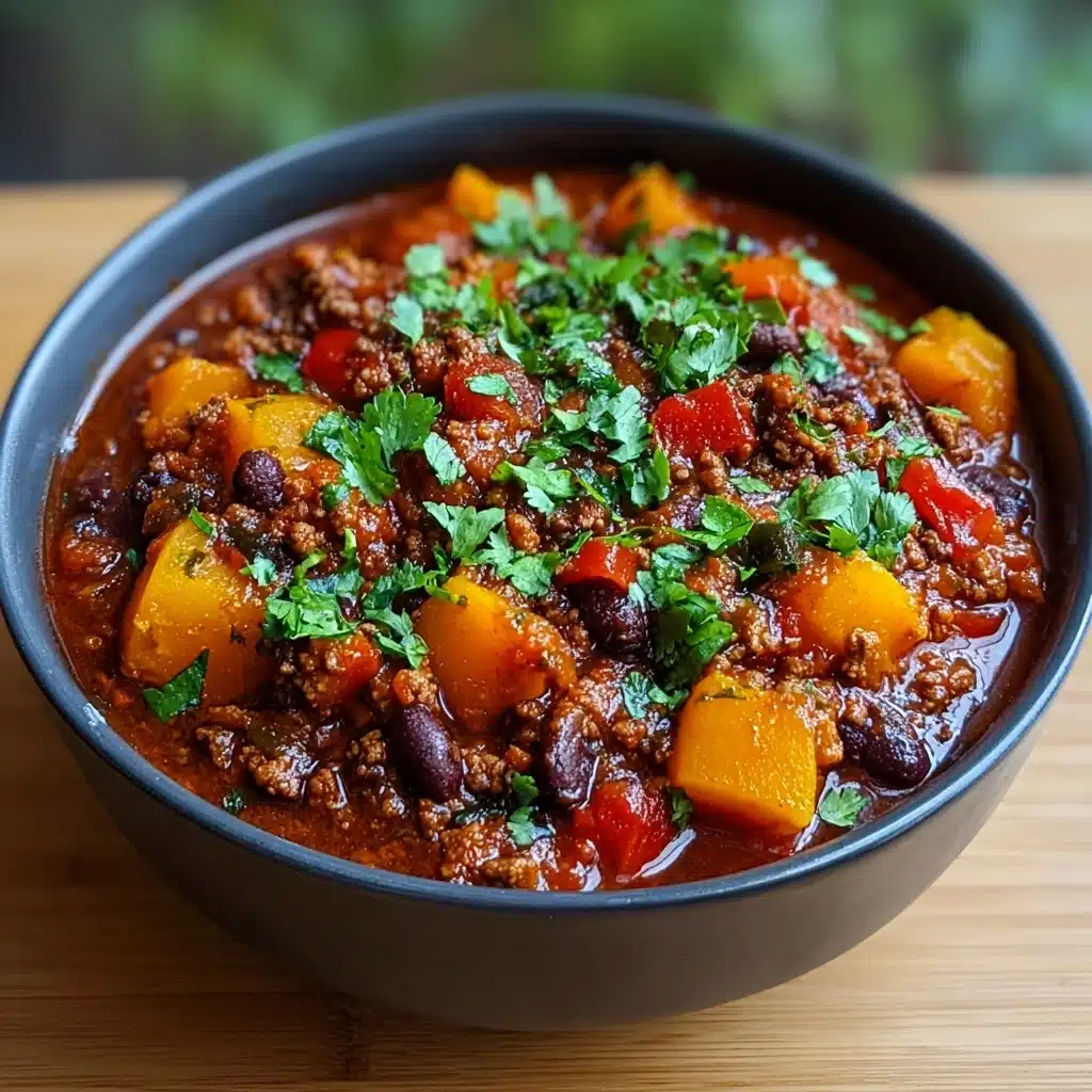 Fall Harvest Ground Turkey Chili Recipe - Recipe Image