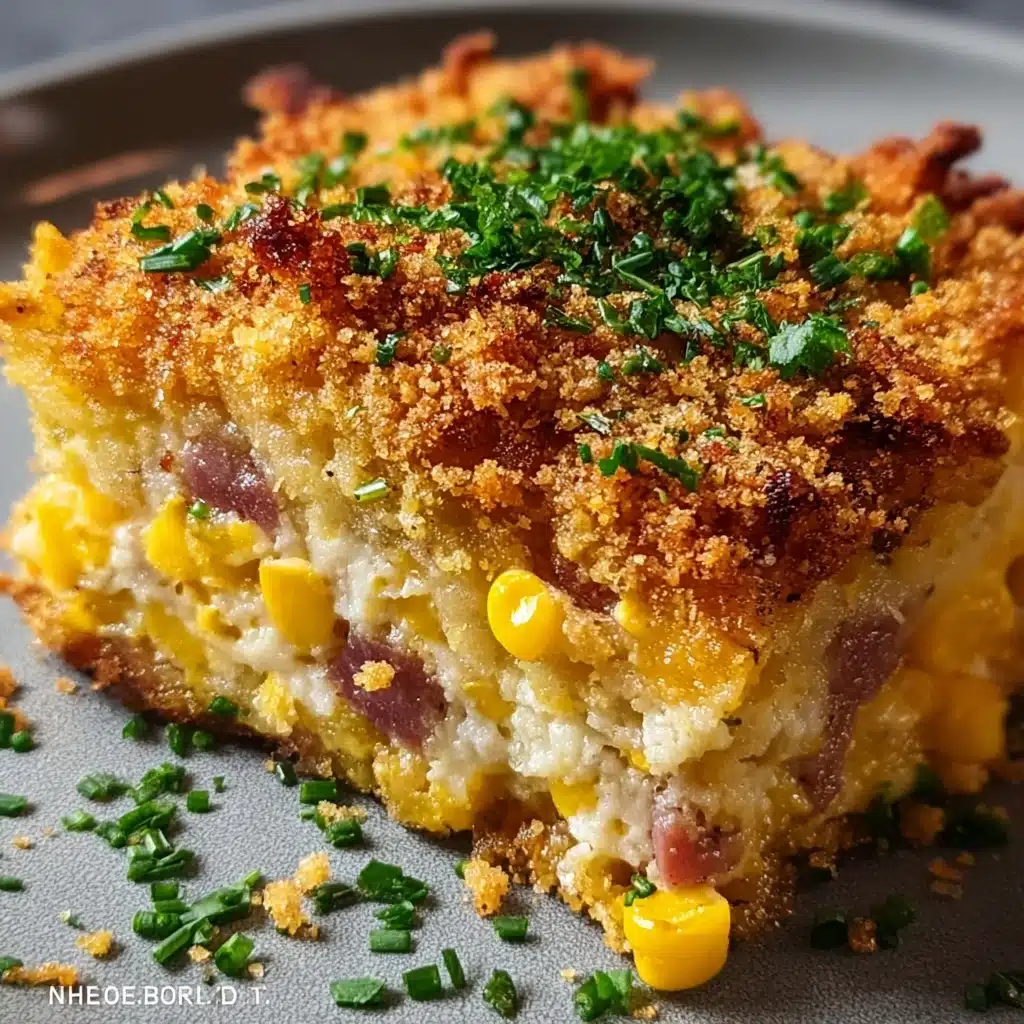 Loaded Cornbread Casserole Recipe - Recipe Image