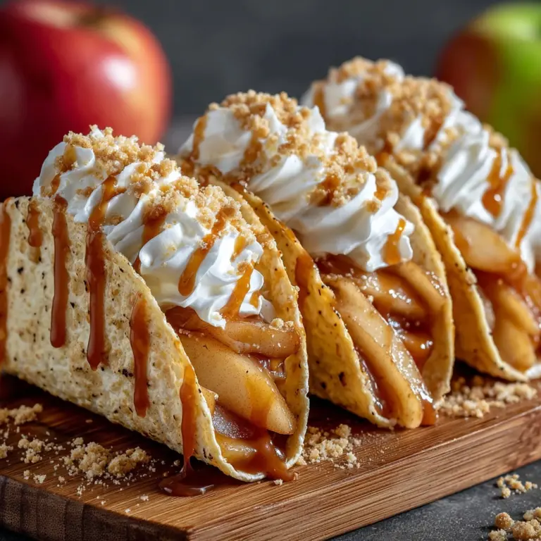 Apple Pie Tacos Recipe
