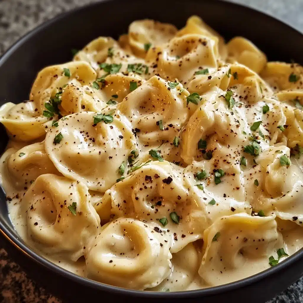 Crockpot Chicken Alfredo Tortellini Recipe - Recipe Image