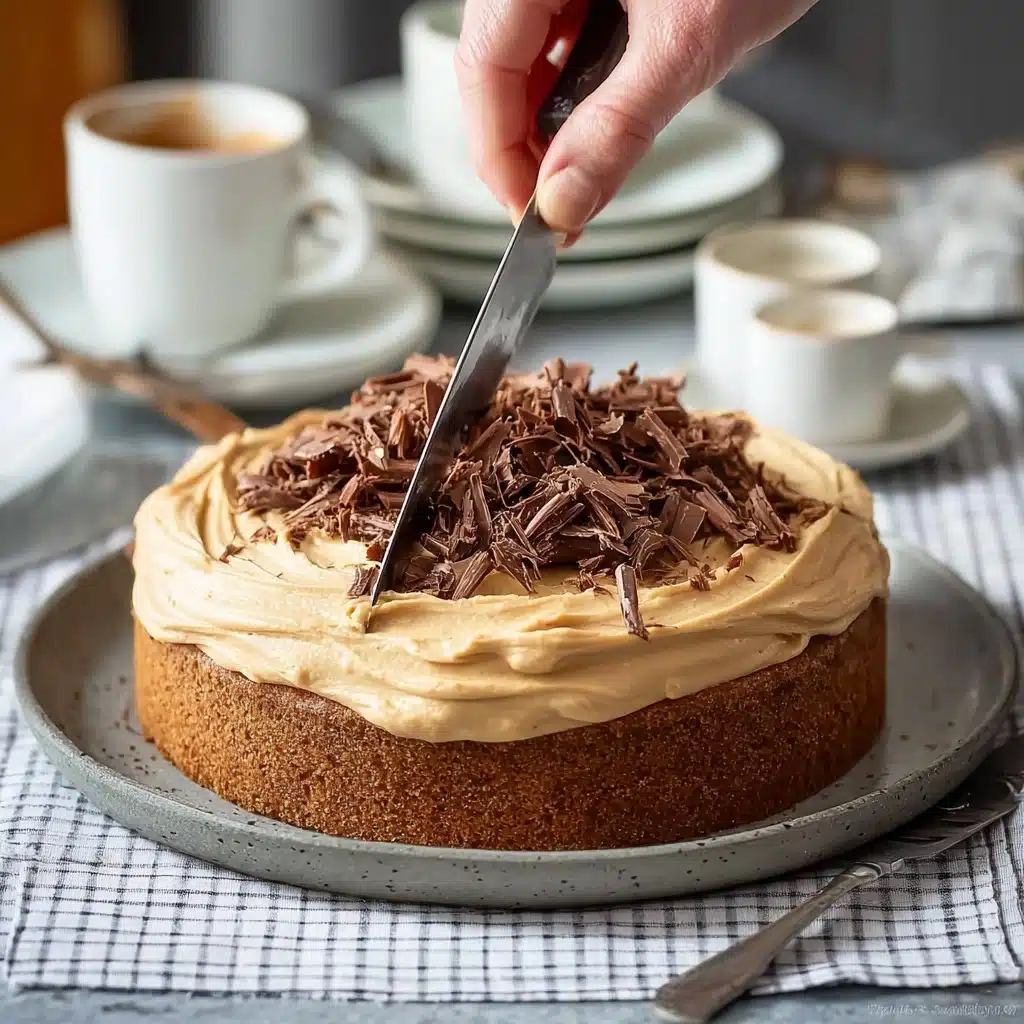 Easy Coffee Cake with Cappuccino Frosting Recipe - Recipe Image
