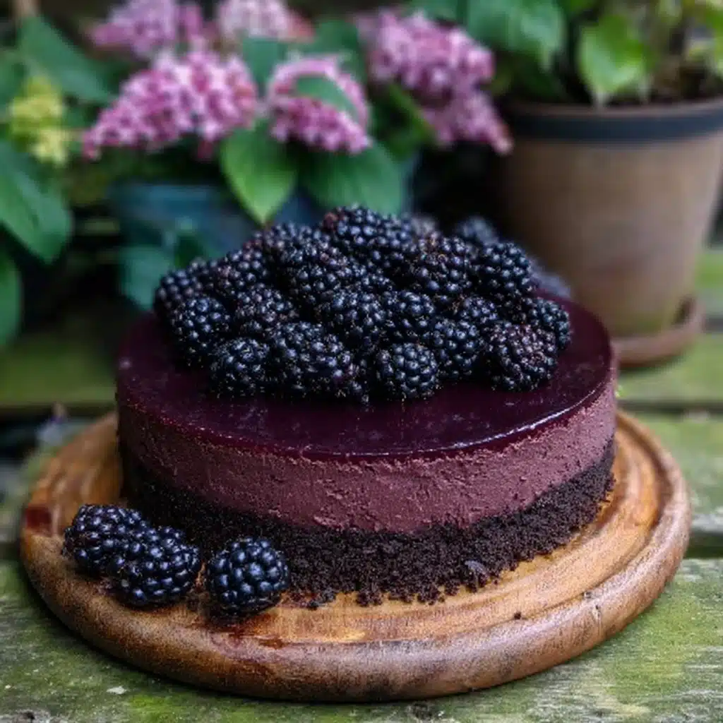 Blackberry Velvet Gothic Cake Recipe - Recipe Image