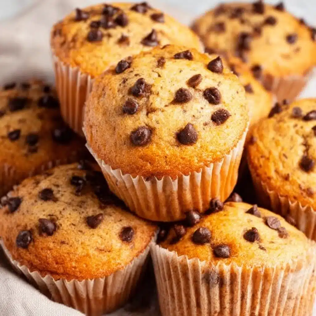 Greek Yogurt Chocolate Chip Muffins Recipe