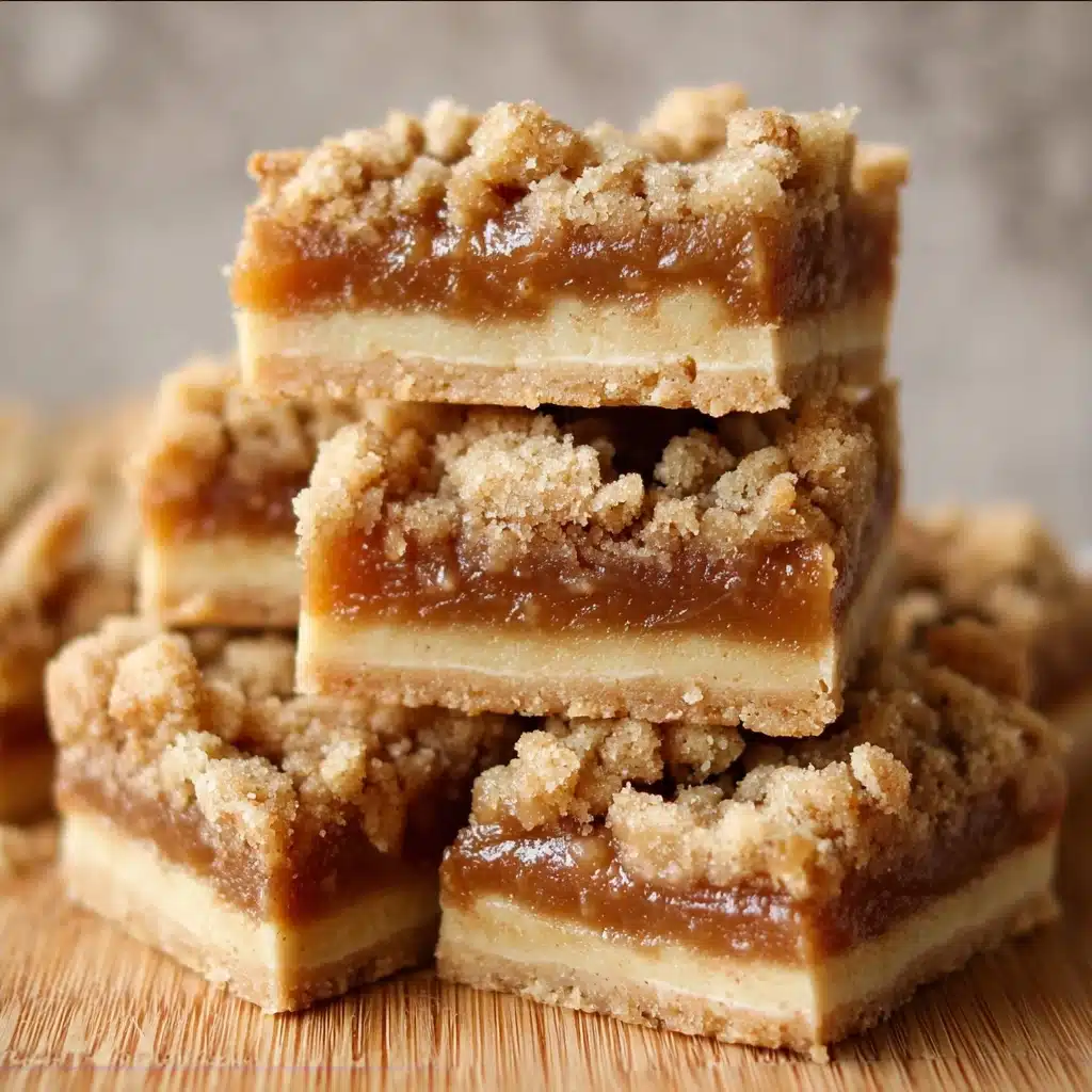 Apple Crisp Shortbread Bars Recipe - Recipe Image