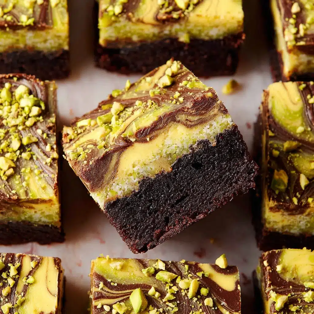 Pistachio Brownies Recipe - Recipe Image