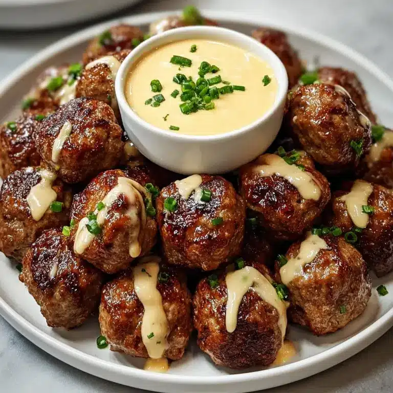 Korean BBQ Meatballs Recipe