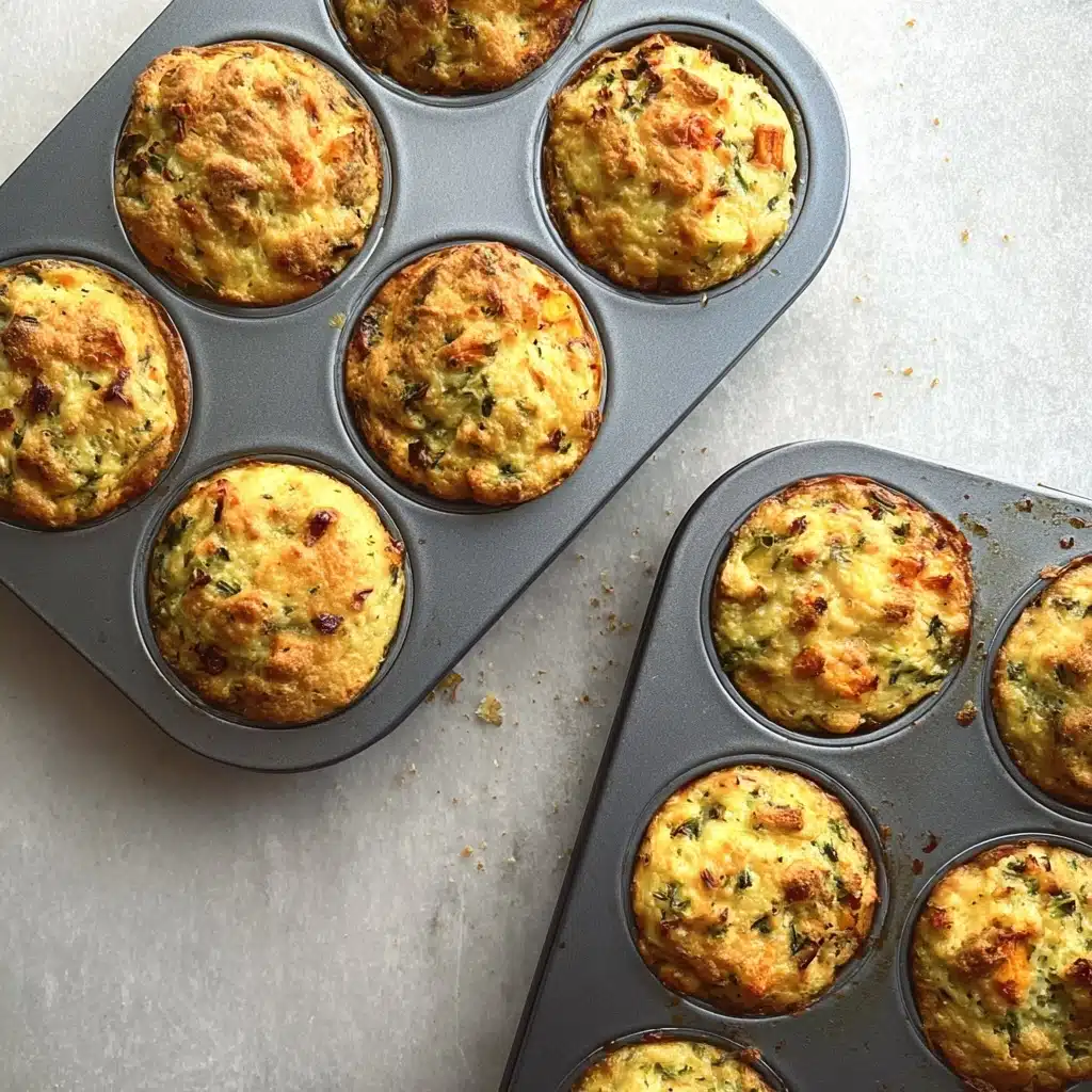 Savory Cottage Cheese Muffins Recipe - Recipe Image