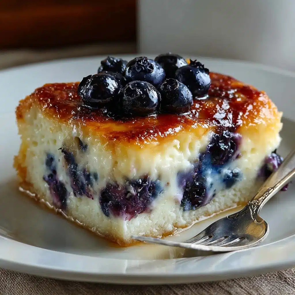 Blueberry Cottage Cheese Breakfast Bake Recipe