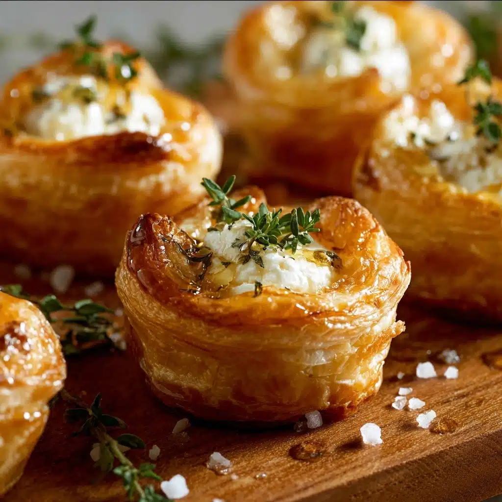 Goat Cheese and Honey Bites Recipe - Recipe Image
