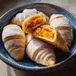 Crescent Pumpkins with Cream Cheese and Pumpkin Pie Filling Recipe