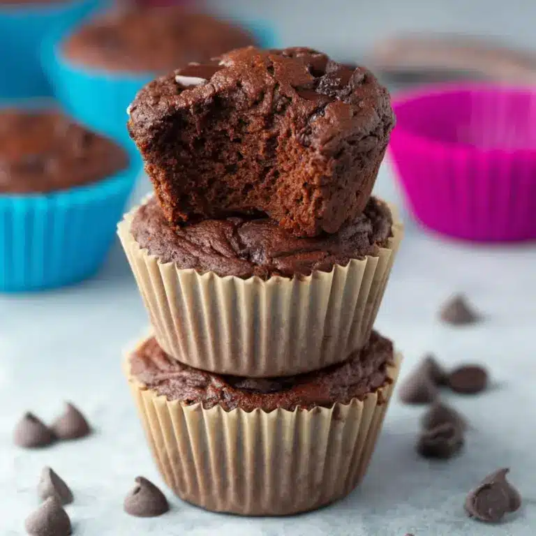 Chocolate Black Bean Blender Muffins Recipe