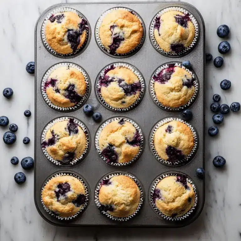 Homemade Blueberry Protein Muffins Recipe