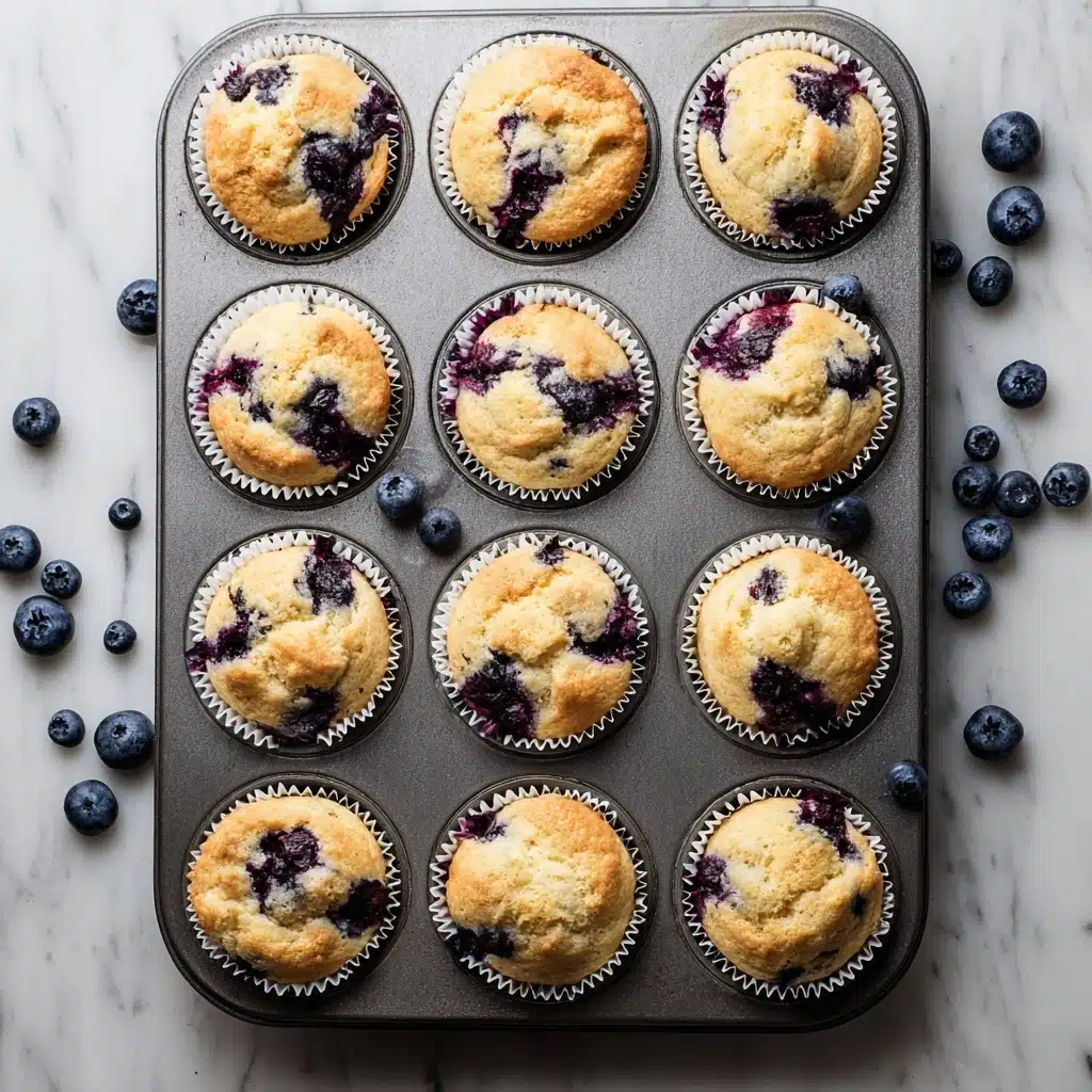 Homemade Blueberry Protein Muffins Recipe - Recipe Image