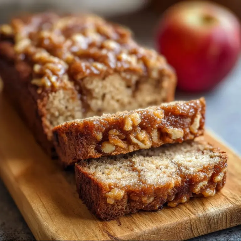 Apple Cinnamon Loaf Recipe