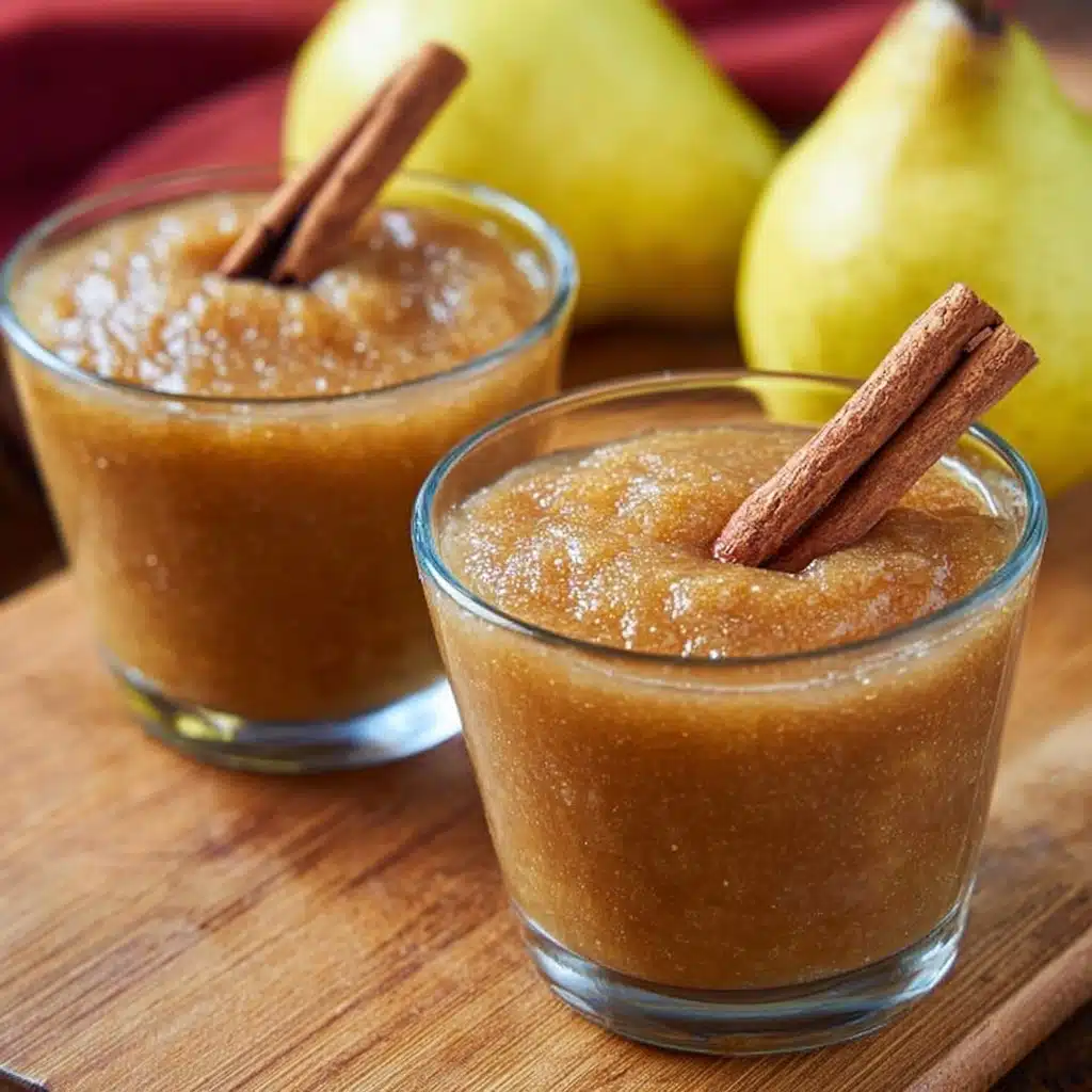 Slow Cooker Pear Applesauce Recipe - Recipe Image