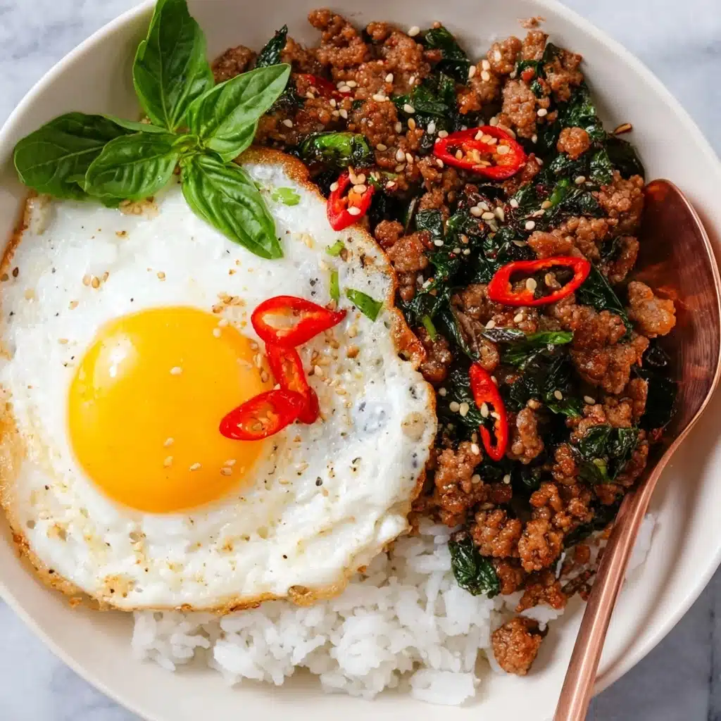 20 Minute Thai Basil Chicken Recipe