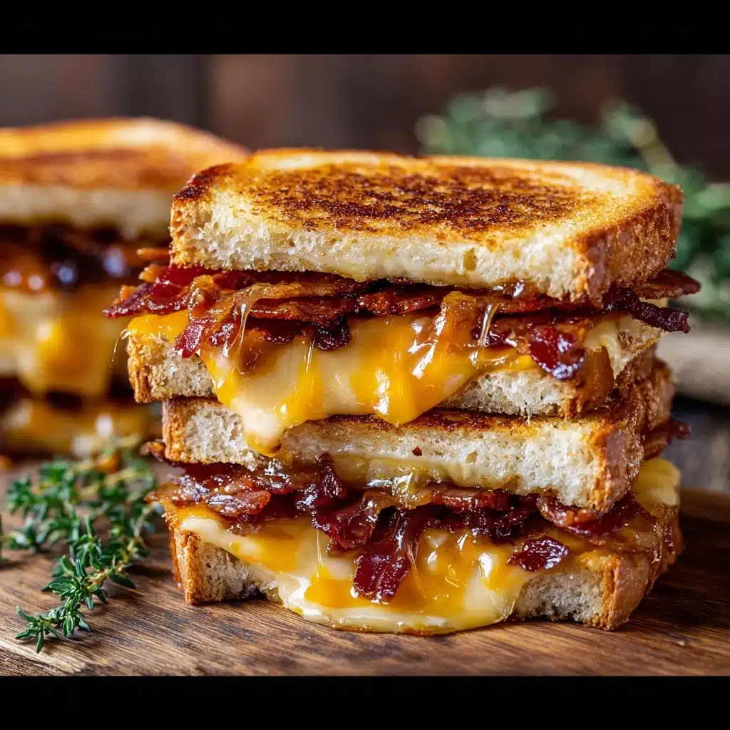 Savory Apple and Cheddar Grilled Cheese Recipe