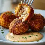 Reuben Balls with Spicy Thousand Island Dipping Sauce Recipe