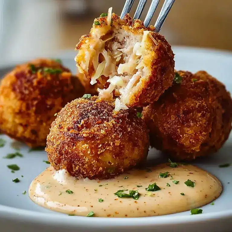 Reuben Balls with Spicy Thousand Island Dipping Sauce Recipe
