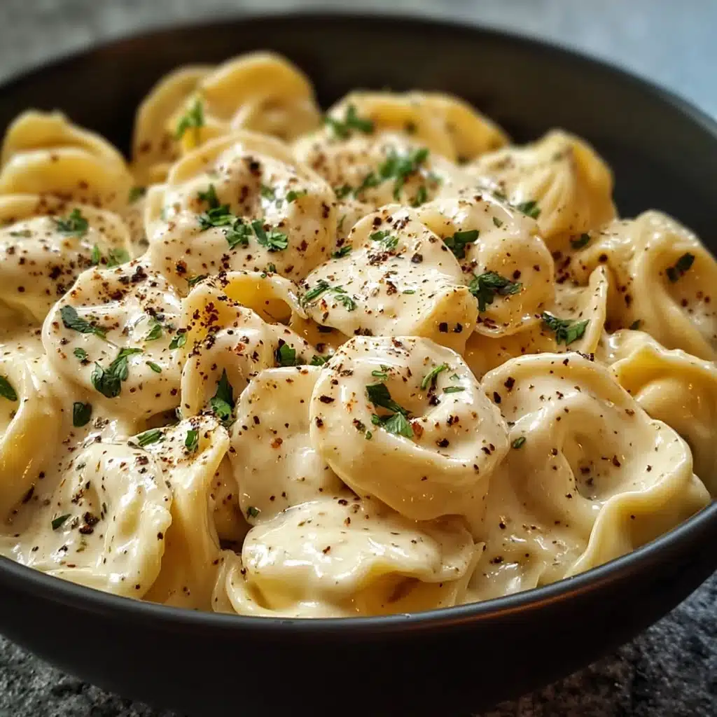 Crockpot Chicken Alfredo Tortellini Recipe