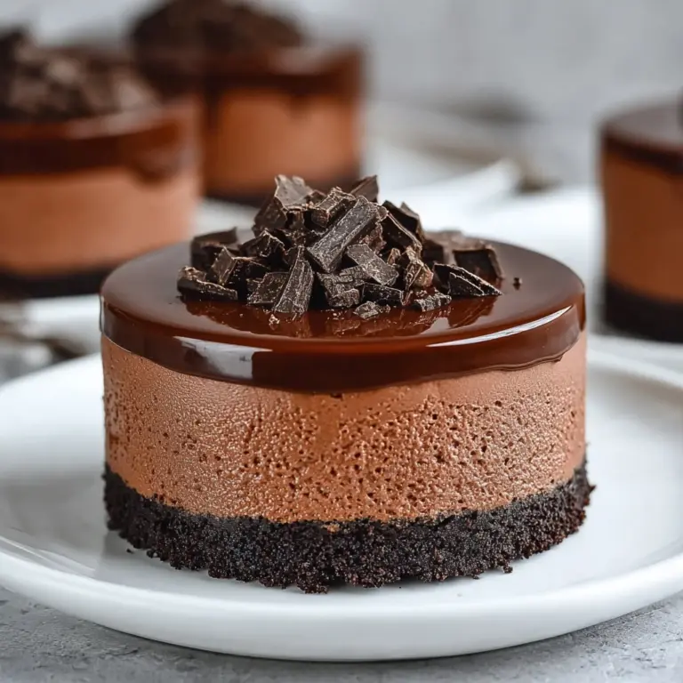 Chocolate Cheesecake Mousse Recipe