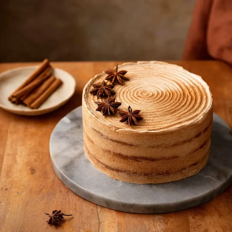 Chai Cake with Cinnamon Cream Cheese Frosting Recipe