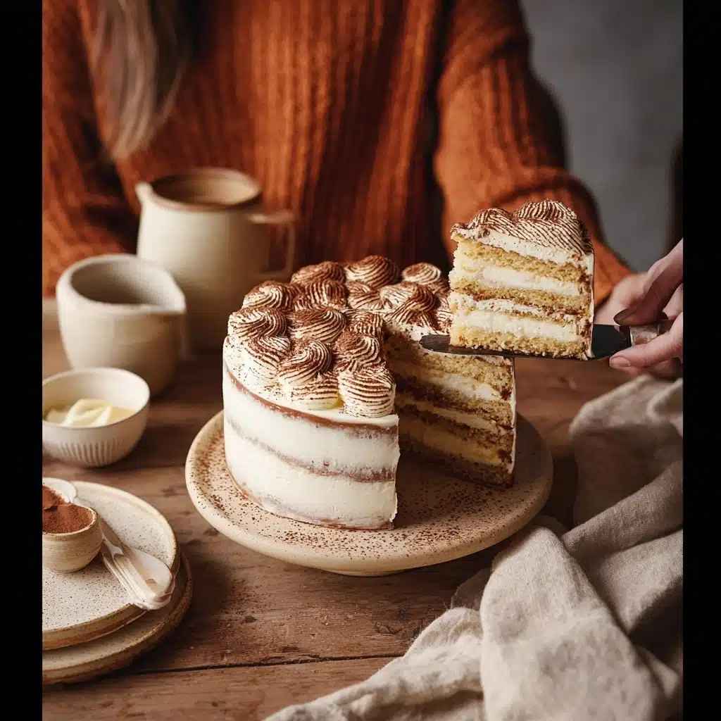 Tiramisu Layer Cake Recipe