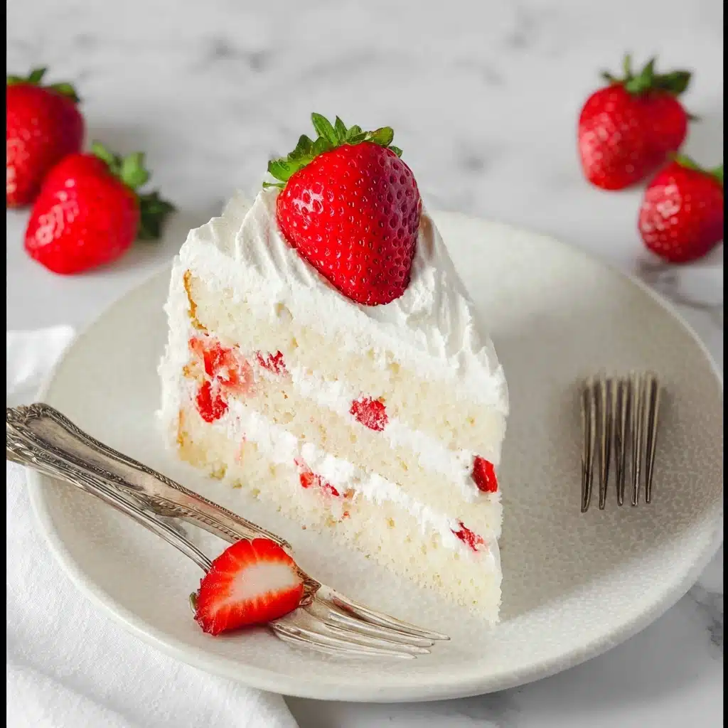 Strawberry Cream Cake Recipe