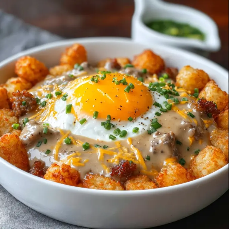 Tater Tot Breakfast Bowl Recipe