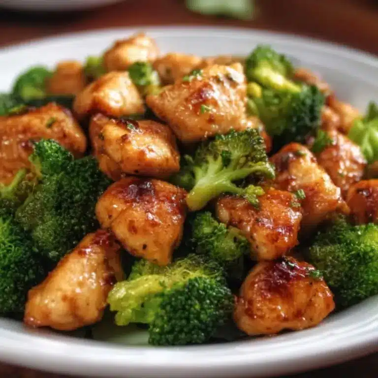 Air Fryer Chicken Bites and Broccoli Recipe