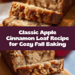 Apple Cinnamon Loaf Recipe