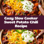 Slow Cooker Sweet Potato Chili Recipe